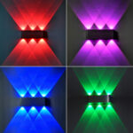 Akra 6W RGB Side outdoor Indoor LED Wall Lamp