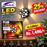 Akra 10W 5Gun  Bubble Wall Lamp